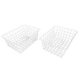 thumbnail image 1 of Freezer Organizer Bins, Freezer Baskets Wide Application Neat Storage  Ventilation 2pcs Iron  for Fruits, 1 of 7