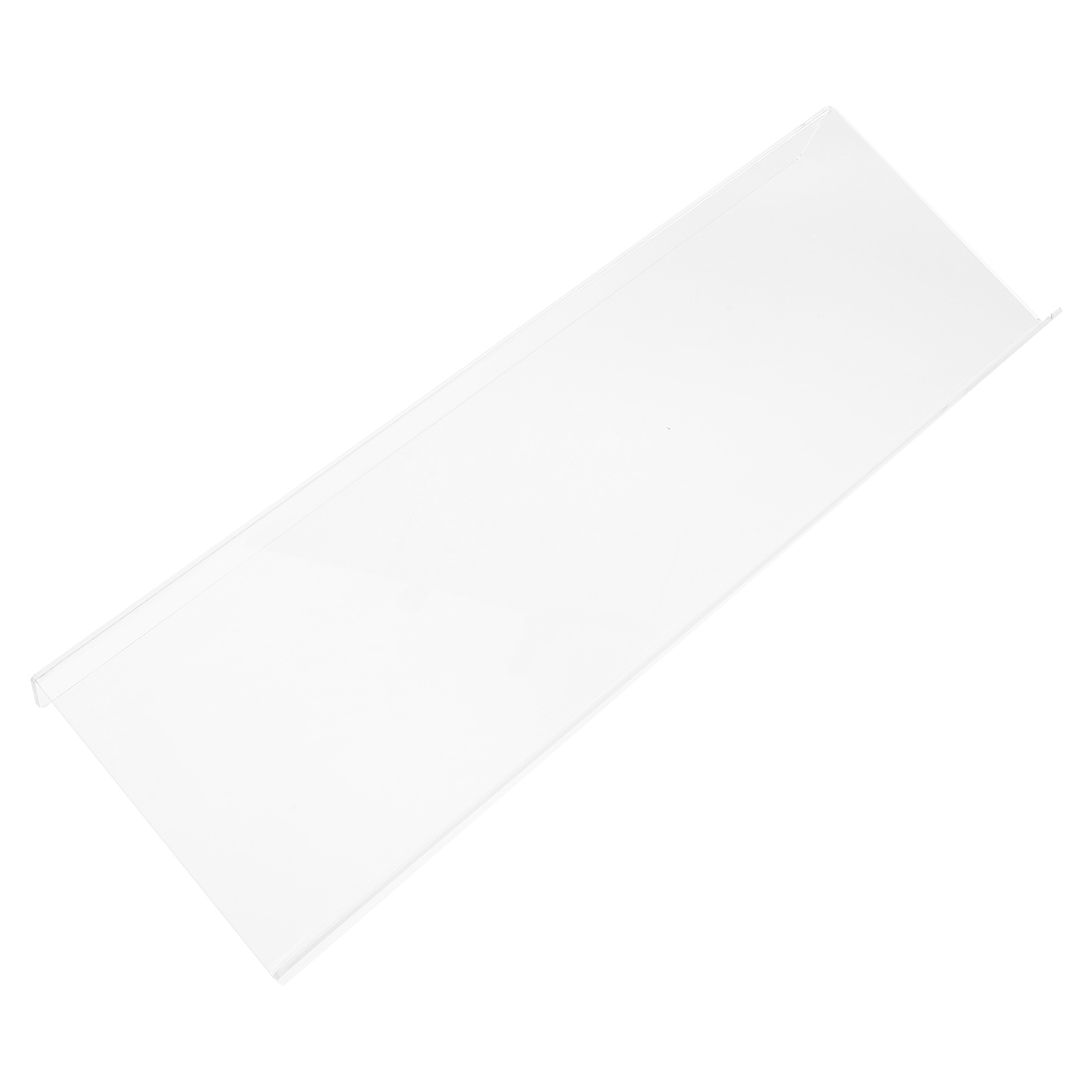 IFANLANDOR Tilted Clear Acrylic Keyboard Riser for Computer Use Office Desk Organizer