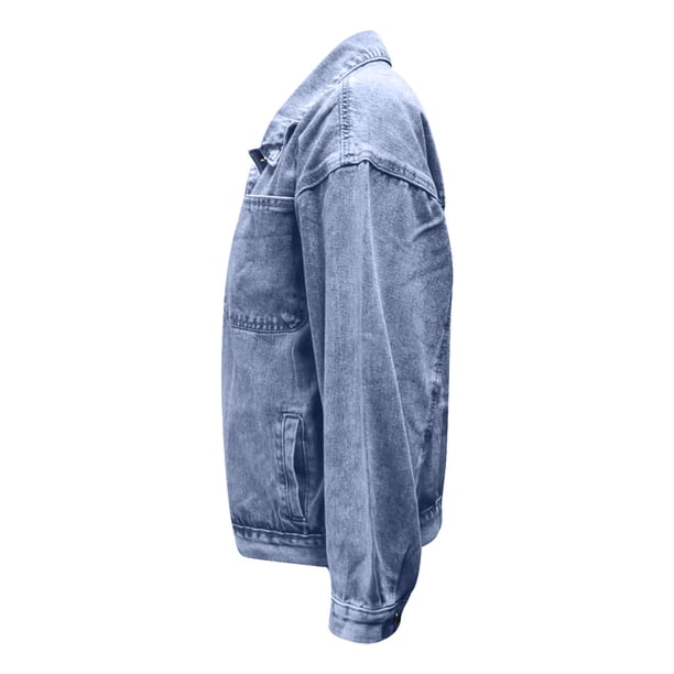 TJAZFJPA Womens Denim Jacket Plus Size Women's Vintage Denim