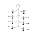 thumbnail image 1 of Mainstays, Cintres Multifonctionnels en Métal pour Pantalons / Jupes avec Clips Réglables, Noir, 1 of 8