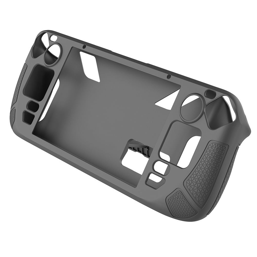 Coque de Console en Silicone avec Support, Coque Souple, Cadre de Console de Jeu pour Steam Deck