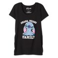 thumbnail image 2 of Disney Women's Maternity Stitch Ruched Tee, 2 of 3