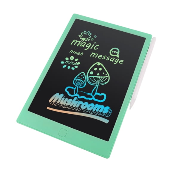 PANGJIFA 10 Inch LCD Writing Tablet Eye-Protected Screen Magnetic Stylus Green