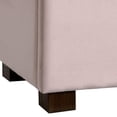thumbnail image 3 of CorLiving Asha Small Velvet Tufted Upholstered Rectangular Indoor Ottoman with Storage, 3 of 9
