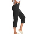 thumbnail image 4 of Simua Capris pour Femmes, Extérieur, Sport, Pantalon de Survêtement Doux avec Poches, 4 of 9