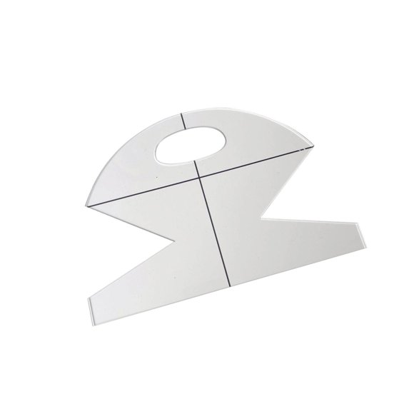 facefd Acrylic Bowl Wrap Cookies Basket Template for Sewing Patchwork Ruler 15 inch
