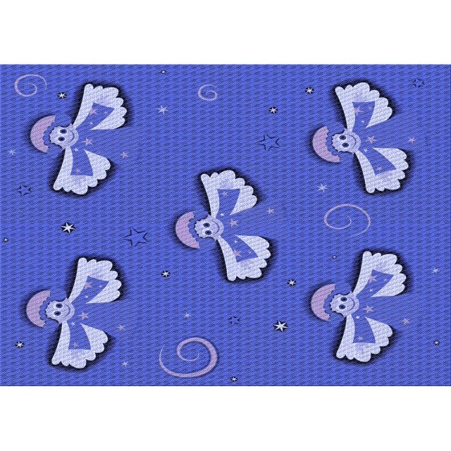 Ahgly Tapis Rectangulaire Lavable en Machine Intérieur Transitionnel Bleu Ciel, 2 Pieds x 5 Pieds