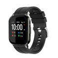 thumbnail image 2 of kurtrusly 20mm Silicone Watch Strap Watchband Bracelet Replaced Part Wristband Modification Accessory Replacement for Haylou Black, 2 of 8