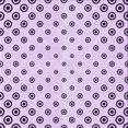 thumbnail image 1 of Ahgly Company Machine Washable Indoor Square Transitional Purple Flower Purple Area Rugs, 6' Square, 1 of 7