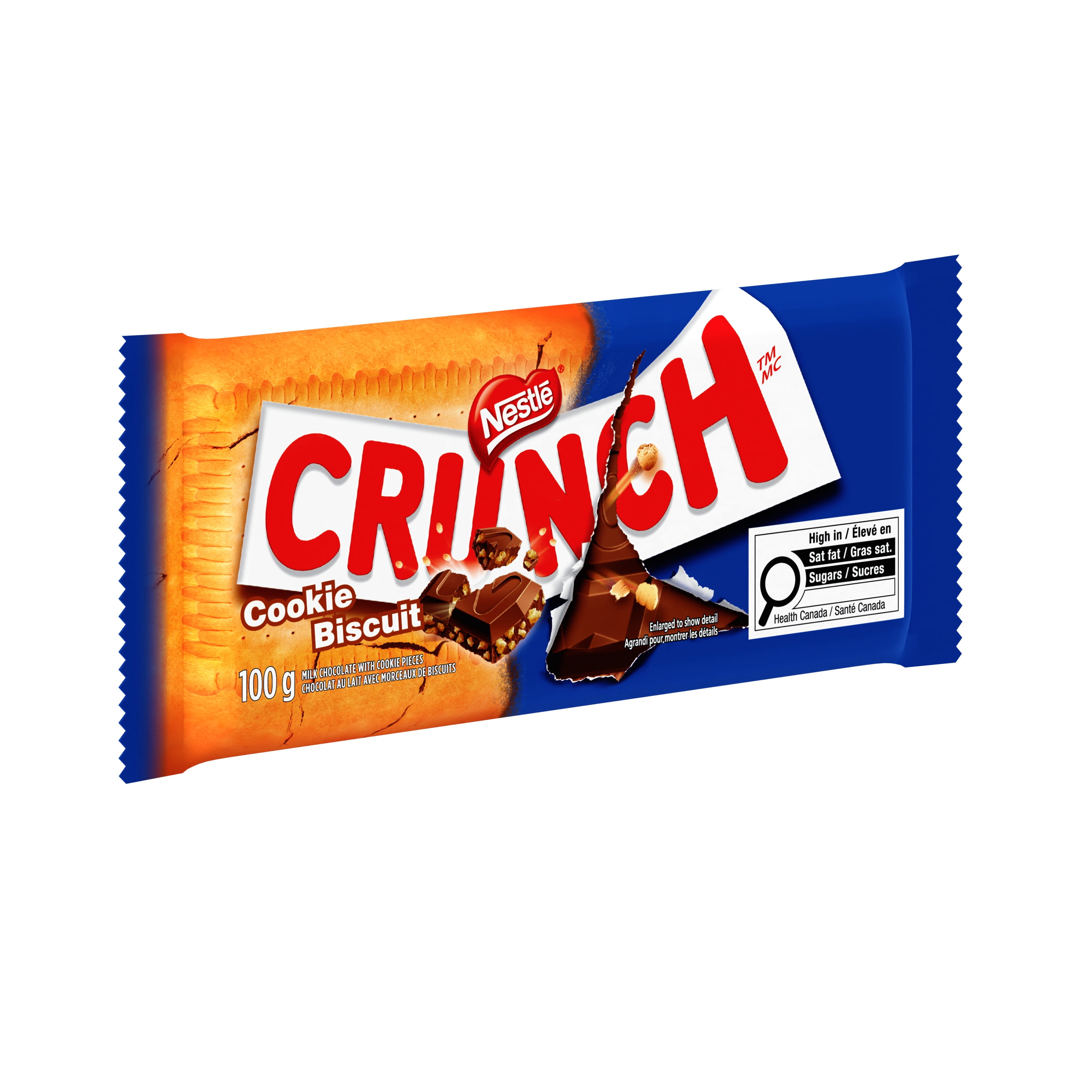 CRUNCH Milk Chocolate Bar With Cookie Pieces - Walmart.ca