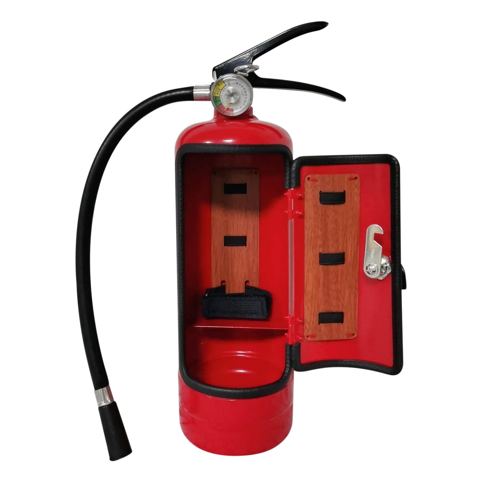 fheaev Homme Cadeau Personnalisé Extincteur Mini Bar Armoire à Vin Buffet Boutique Ornement