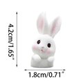 thumbnail image 3 of RXIRUCGD Small Animal Cute Rabbit Gardening Succulents Resin Decorative Ornaments, 3 of 3