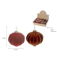 thumbnail image 4 of Décoration DOignon En Verre Velours (Assortiment) (12/Disp.) - Lot De 12, 4 of 4