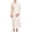 White, variant on ShomPort Towel Robes for Mens Full Length Long Sleeve V-Neck Open Front Thick Nightwear Comfort Everyday Bathrobes with Pockets