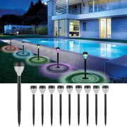 Chmadoxn Solar Lights Outdoor Outdoor Water Resitant LED Lighting Solar Powered Outdoor Lights Solar Garden Lights For Patio Yard Solar Light