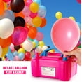 thumbnail image 3 of Pompe à Ballon, Ensemble de 120 Pcs de Pompes Électriques à Ballon, Pompe Gonfleuse à Ballon, 3 of 8