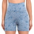 thumbnail image 4 of Women Biker Shorts with Pockets Yoga Workout Athletic Running Tummy Control Shorts, 4 of 5