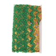 thumbnail image 2 of GUOOL 13mx35mm Sequins Lace Edge Trims Ribbon Material, DIY Sewing green, 2 of 6