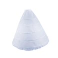 thumbnail image 3 of KLKCMS Accessoire Crinoline de Mariée Jupon de Robe de Mariée pour Banquet Fête Cosplay 5 Cerceaux, 3 of 9