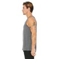 thumbnail image 3 of The Bella + Canvas Unisex Jersey Tank Top - DEEP HEATHER - M, 3 of 3