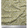 thumbnail image 1 of Soimoi Viscose Chiffon Fabric Flower Artistic Printed Fabric 1 Yard 42 Inch Wide, 1 of 3