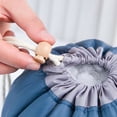 thumbnail image 4 of Langgg Toothbrush Makeup Tool Storage Bag Outdoor Camping Traveling Toiletry Pouch Drawstring Design Barrel, 4 of 6
