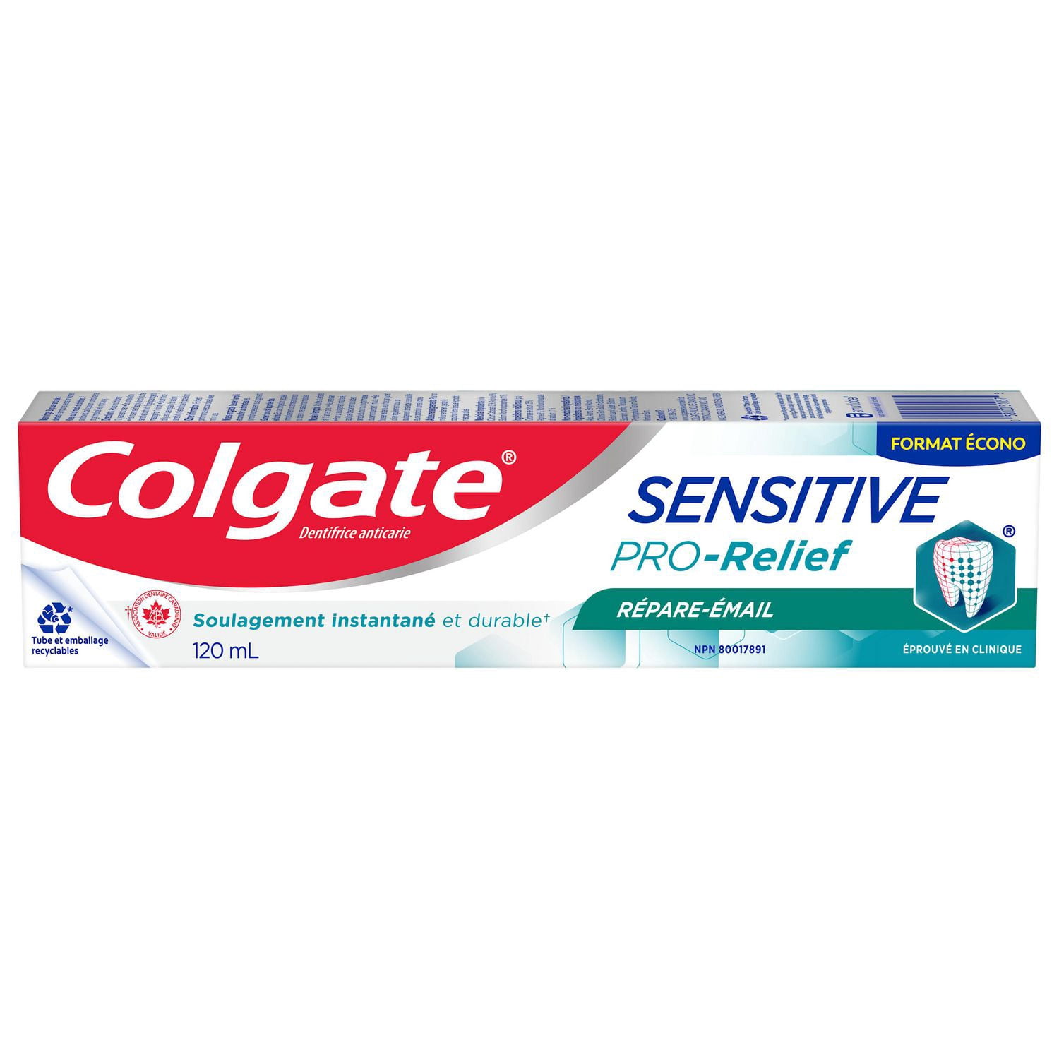 Colgate Sensitive Pro-Relief Dentifrice Répare-Émail