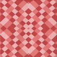 thumbnail image 1 of Ahgly Tapis d'Intérieur Lavable en Machine Carré Transitionnel Rose Corail Clair, 6 Pieds Carré, 1 of 7