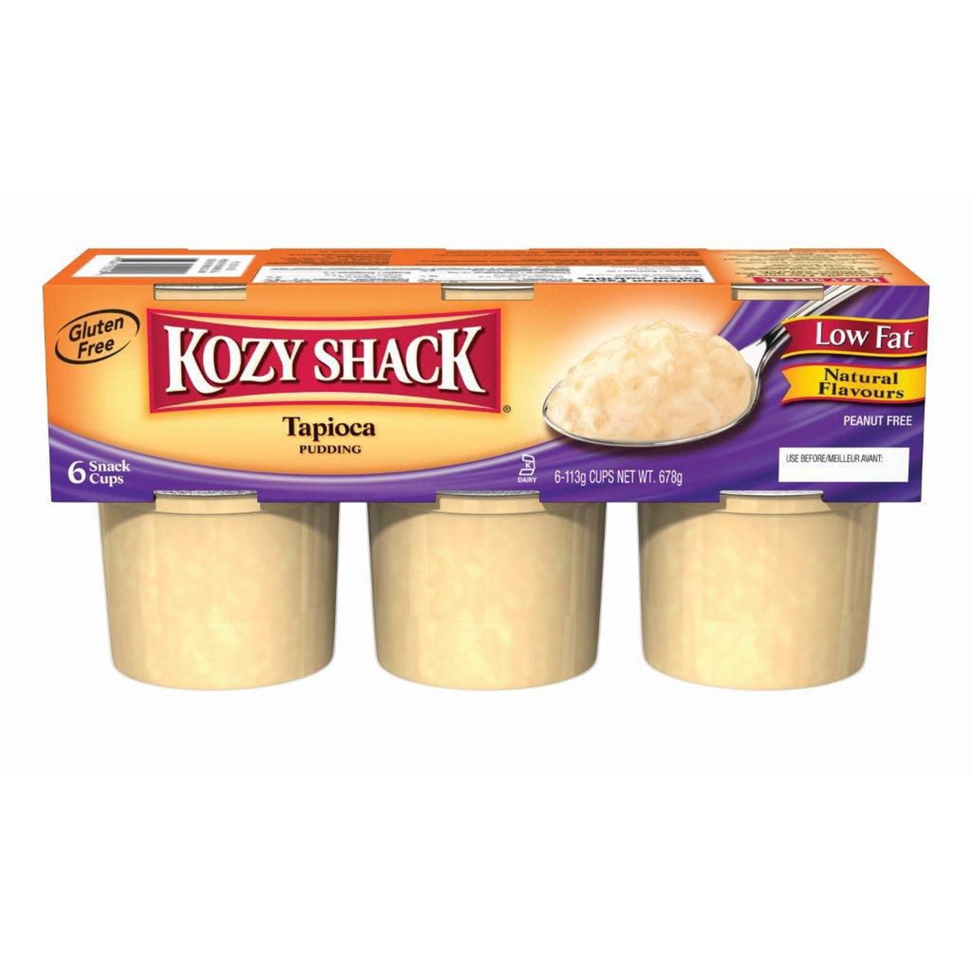 邦楽 pudding Kozy Shack Gluten Free Tapioca Pudding, 6x113g - Walmart.ca