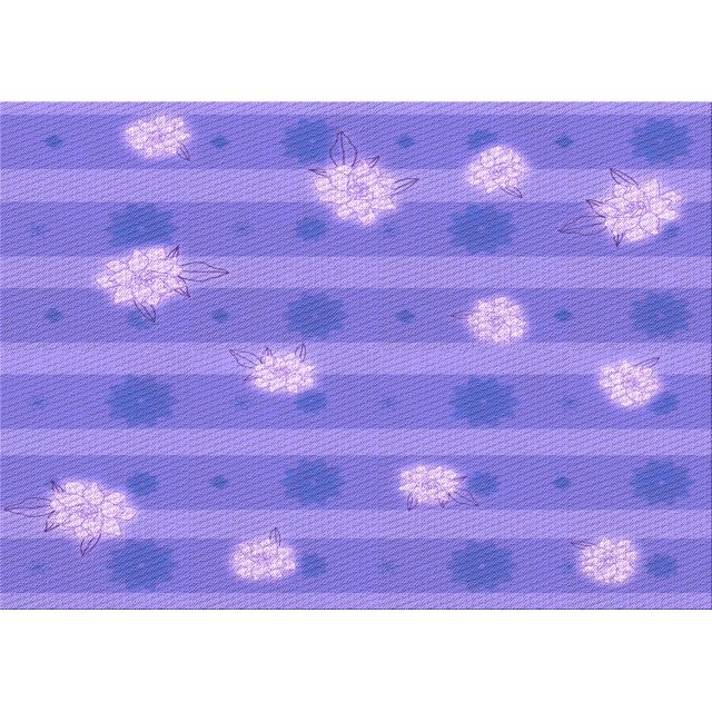 Ahgly Company Machine Washable Indoor Rectangle Transitional Purple Mimosa Purple Area Rugs, 2' x 3'