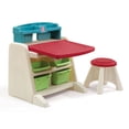 thumbnail image 2 of Step2 Flip And Doodle Easel Desk with Stool, 2 of 3