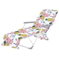 thumbnail image 2 of LSLJS Beach Chair Cover with Side Pockets, Microfiber Chaise Lounge Chair Towel Cover for Sun Lounger Pool Sunbathing Garden Beach Hotel, Easy To Carry Around, 2 of 6