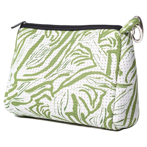POPUPS Grand Sac de Maquillage avec Fermeture Éclair - Sac Cosmétique en Néoprène Imperméable 7.7 x 10.75 x 5 Pouces