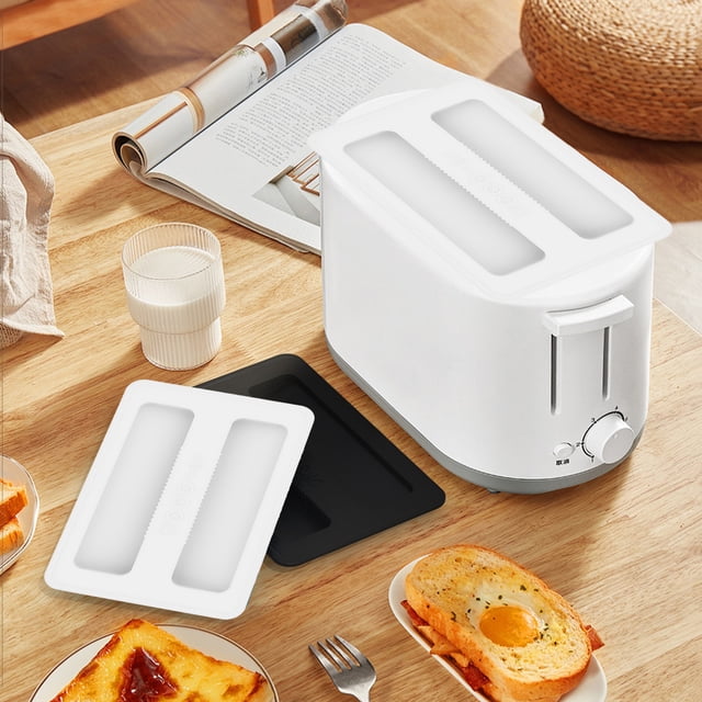 Toaster Cover Silicone Dust Proof Dishwasher, Fits 6.2x4.1 Inch Toasters, Protective Kitchen Appliance for Bread Makers