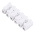 thumbnail image 4 of Borne à Ressort, 100 Pcs 10A 220V Connecteur 2 Fils Bloc Borne Apparence Frappante, 4 of 8