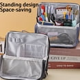thumbnail image 2 of kurtrusly Large Capacity Makeup Bag With Compartments Everything Organized Easily Makeup Bag Large blue, 2 of 6