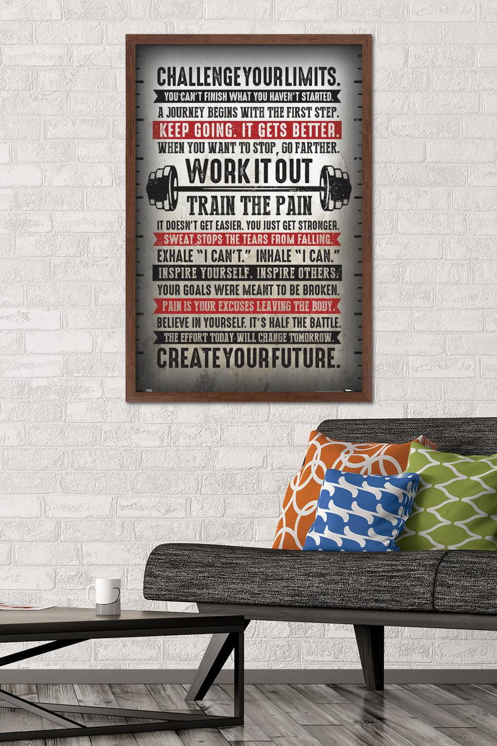 Challenge Your Limits Wall Poster