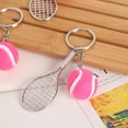 thumbnail image 5 of Tennis - Themed Alloy Keychain - Sports Souvenir, 5 of 5
