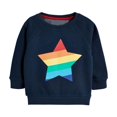thumbnail image 1 of AAMILIFE Girls Sweatshirts Cartoon Print Casual Loose Pullover Tops, 1 of 2