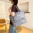 thumbnail image 4 of Sac de Sport Pliable pour Femme, Portable, Grande Capacité, Maternité, Rangement, Voyage, Sac de Sport 03, 4 of 6