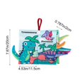 thumbnail image 3 of ABPWLY Chewable Tail Cloth Book Interactive Tearproof Fabric Book Early Learning Cloth Book Soft Tail Fabric Story Book Clearance Toy Canada Days Toys Games, 3 of 6