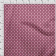 thumbnail image 4 of oneOone Georgette Viscose Magenta Fabric Running Stitch Craft Projects Decor Fabric Printed By The Yard 42 Inch Wide, 4 of 4