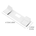 thumbnail image 3 of Vertical Blind Repairing Vane, Metal Vertical Blind Repairing Tabs, Metal Tabs Replacement for Vertical Blinds Replacement Slats, White 6PCS, 3 of 8