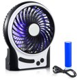 thumbnail image 1 of lileng-831 Noir Ventilateur mini USB de 4 Pouces, 1 of 9