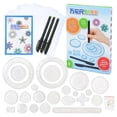 thumbnail image 4 of RXIRUCGD Toys Set Kids Art Drawing Stencil Ruler Stationery Set Drawing Kids 12ml, 4 of 9