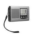 thumbnail image 4 of SW Desktop MW Mini Radio, Radio Receiver, Stereo Speaker, for Home for Travel Clear Sound with Digital Alarm Clock, 4 of 7