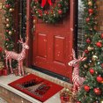 thumbnail image 2 of Feltree Christmas Themed Non-Slip Floor Mat 23.62x34.54 Inch Easy to Clean Decorative Rug for Holiday Bathroom Kitchen Doorway, 2 of 8