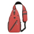 thumbnail image 2 of Fridja Sales！ Men's Chest Bag and Multi Functional Backpack Sports and Leisure Lightweight and Trendy Single Shoulder Bag Men's Fashion Student Crossbody Bag, 2 of 5