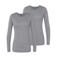 thumbnail image 1 of Adar sous-Couches pour Femmes, Lot de 2 - T-Shirt de sous-Couche à Manches Longues Confortable, 1 of 7