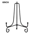 thumbnail image 1 of Diy picture frame black iron plate display stand rack easel storage stand, 1 of 8